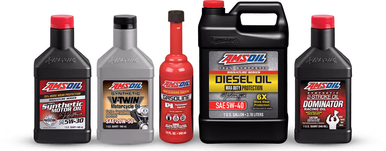 AMSOIL Synthetic Lubricants Lineup